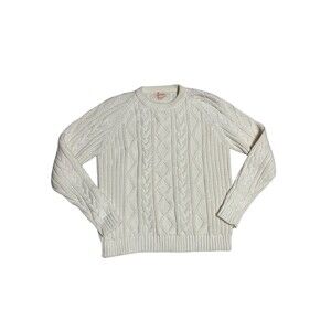 Vintage 1970s Indian‎ Brand Sportswear Vintage Sweater Fishermen Chunky Knit